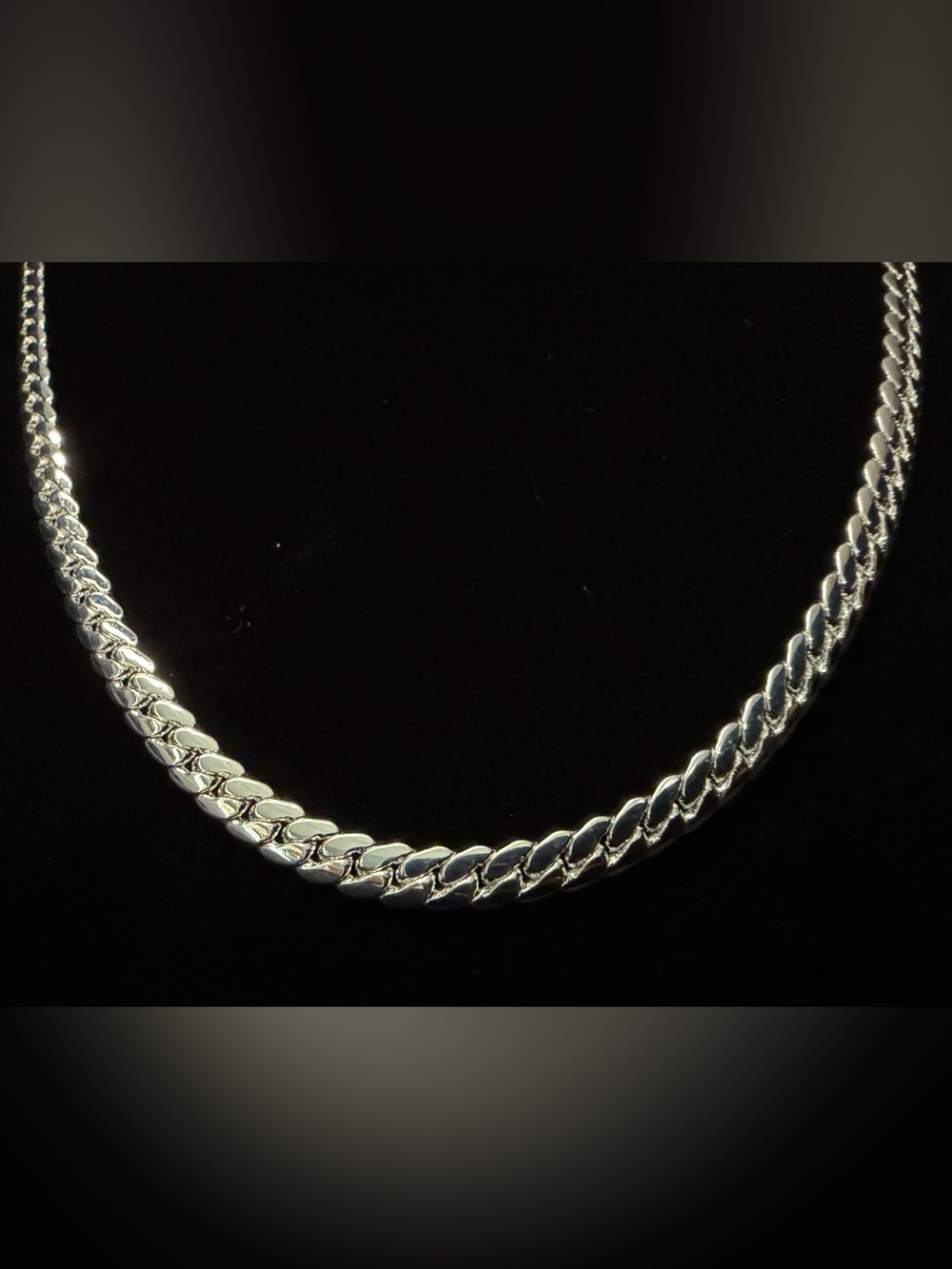 Miami Cuban 18in 4.5MM 925 Stamped Silver Premium Finish Brand New Dainty